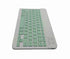 Alphabetec Slim small wireless keyboard portable design, low noise keys